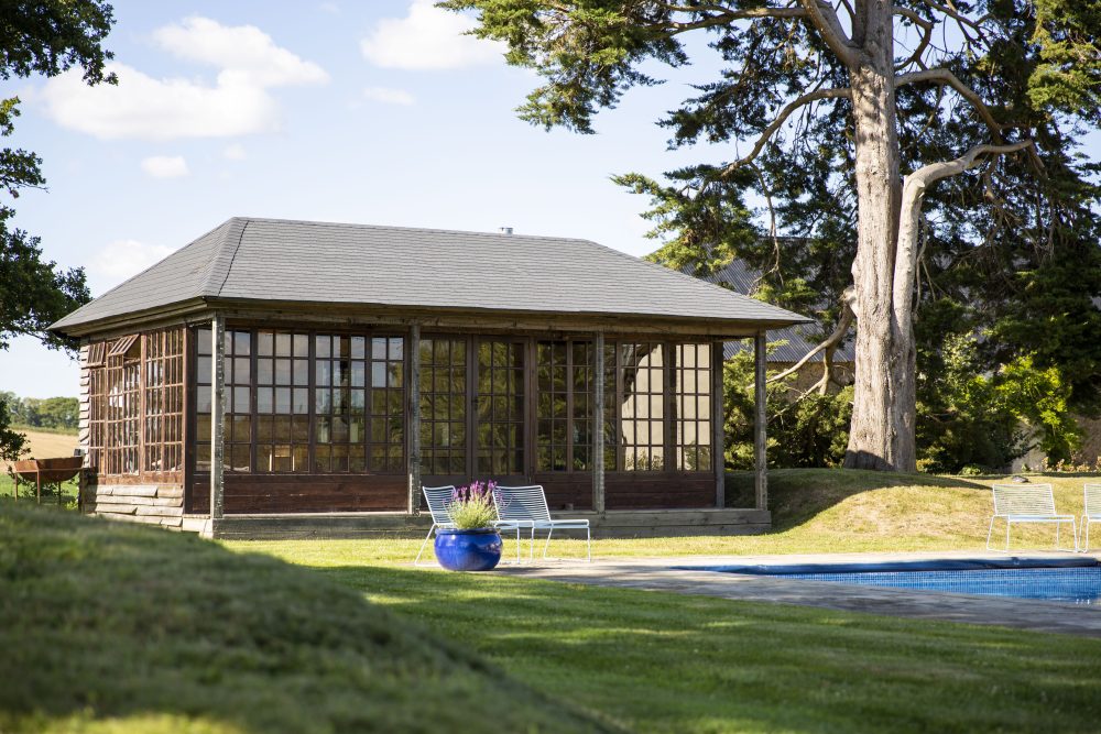 Higher Eggbeer Pool House Devon